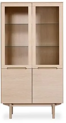 Skovby SM307 vitrine - olieret eg
